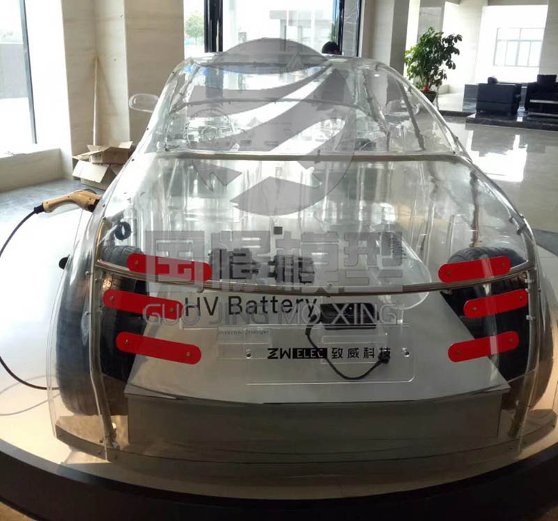 北京透明车模型