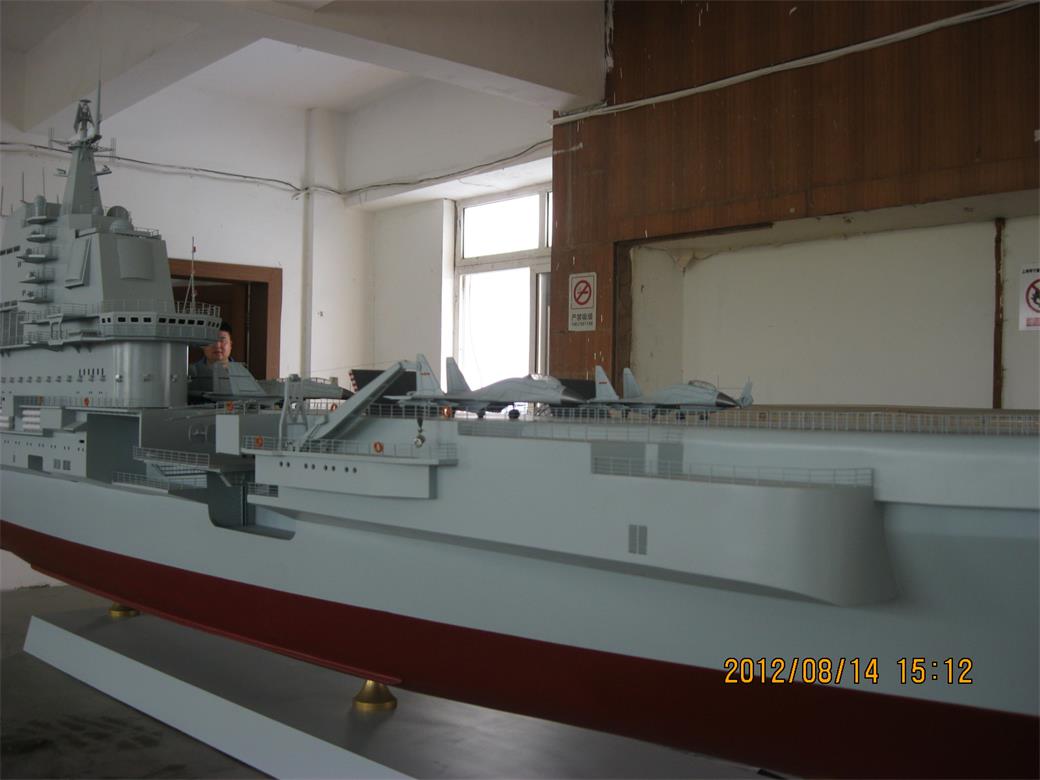 北京辽宁舰模型