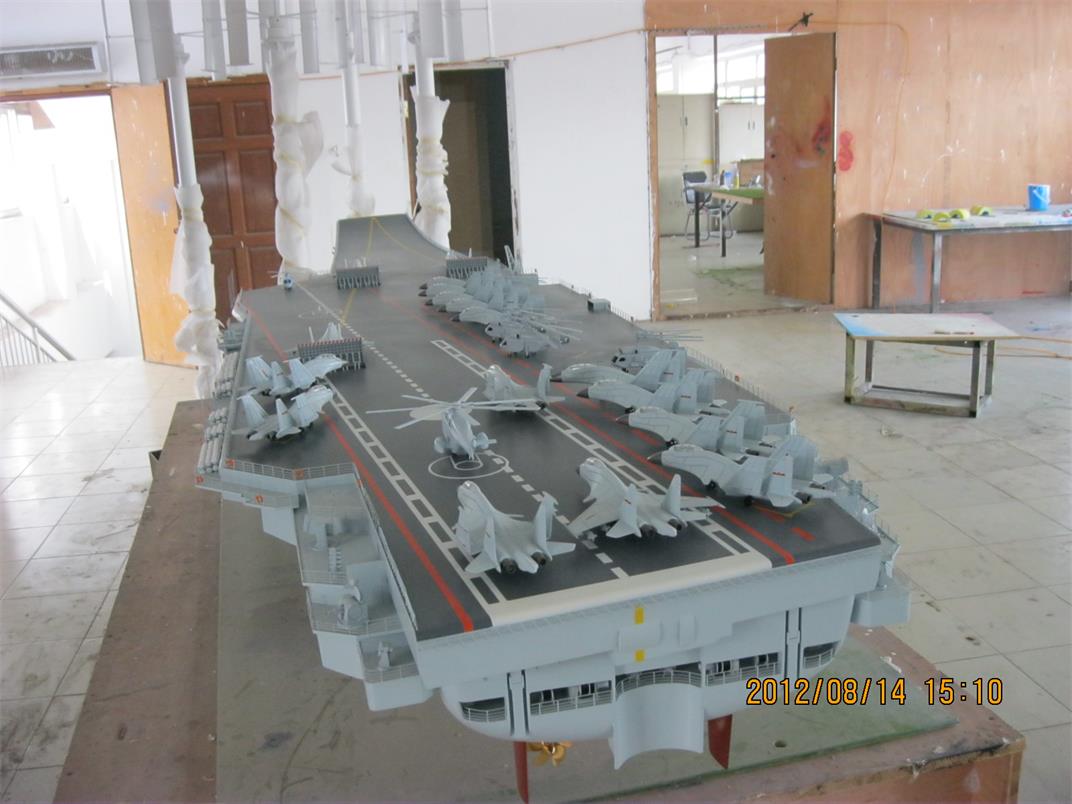 北京辽宁舰模型